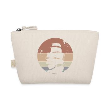 bateau rétro voilier vieux vintage icône de lune - Trousse biologique - nature - Devant