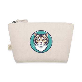 Amerikanische Locke Katze Rasse Karikatur Kawaii Tier Haustier - Bio-Täschchen - Natur - Vorne