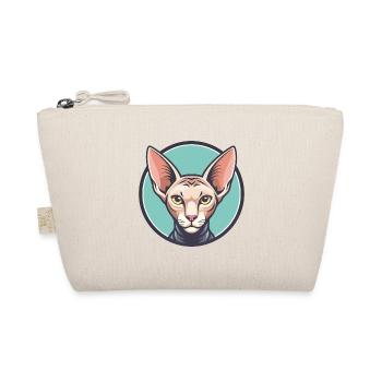 Peterbald Chat Race Dessin Animé Kawaii Animal Pet - Trousse biologique - nature - Devant