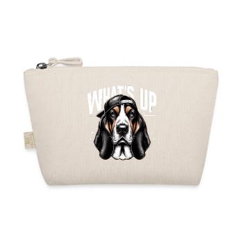 Basset Hound Gangster What’s Up Dog Gift - Trousse biologique - nature - Devant