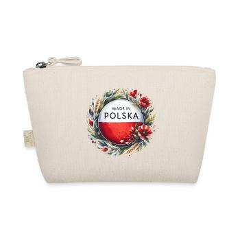 Fabriqué en Pologne Polonais Rouge Blanc Cadeau - Trousse biologique - nature - Devant