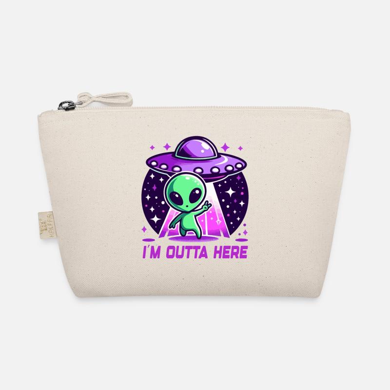 Alien I'm Outta Here Aliens Organic Pouch