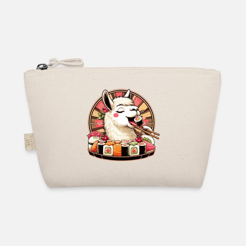 Sushi Lama Maki Geschenk Bio-Täschchen