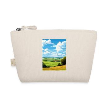 Kent Downs Aonb Travel Poster Souvenir Paint WPA - Organic Pouch - nature - Front