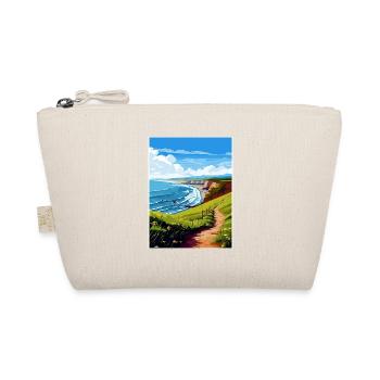 North Devon Aonb Travel Poster Souvenir Paint WPA - Organic Pouch - nature - Front