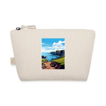 Causeway Coast Aonb Vintage Reiseposter Souvenir - Bio-Täschchen - Natur - Vorne