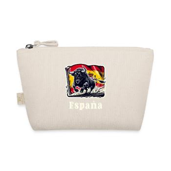 Espagne Drapeau Taureau Design - Trousse biologique - nature - Devant