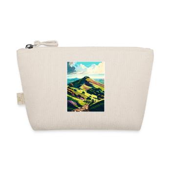 Malvern Hills Aonb Reise Poster Postkarte Malerei - Bio-Täschchen - Natur - Vorne