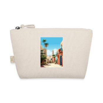 El Jadida Morocco Travel Poster Souvenir Paint WPA - Organic Pouch - nature - Front