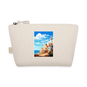 Essaouira Morocco Travel Poster Souvenir Paint WPA - Organic Pouch - nature - Front