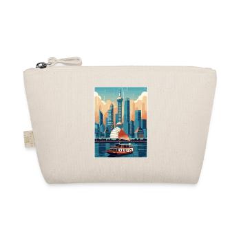 Shanghai China Travel Poster Souvenir Painting WPA - Organic Pouch - nature - Front