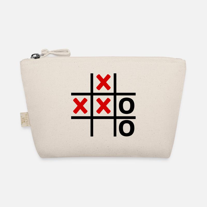 TIC TAC TOE Field Retro Organic Pouch