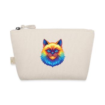 Himalaya Katze Rasse Karikatur Kawaii Tier Haustier - Bio-Täschchen - Natur - Vorne