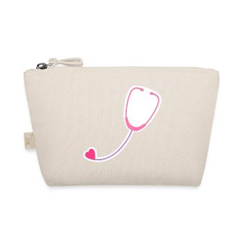 Coloured stethoscope - Organic Pouch - nature - Front