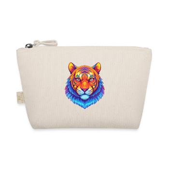 Tiger Cat Breed Cartoon Kawaii Animal Pet - Organic Pouch - nature - Front