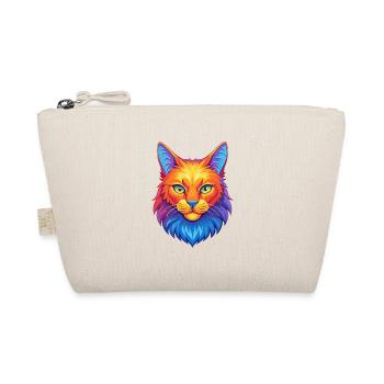 American Bobtail Cat Breed Cartoon Kawaii Animal P - Organic Pouch - nature - Front