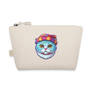 Scottish Fold Chat Race Dessin animé Kawaii Animal Pet - Trousse biologique - nature - Devant
