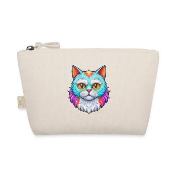Selkirk Rex Katzenrasse Cartoon Kawaii Tier Haustier - Bio-Täschchen - Natur - Vorne