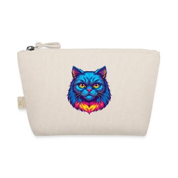 British Longhair Cat Breed Cartoon Kawaii Animal P - Organic Pouch - nature - Front