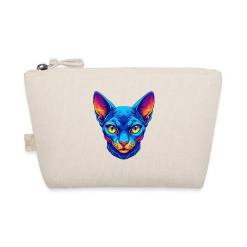 Egyptian Mau Cat Breed Cartoon Kawaii Animal Pet - Organic Pouch - nature - Front