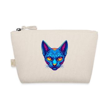 German Rex Cat Breed Cartoon Kawaii Animal Pet - Organic Pouch - nature - Front