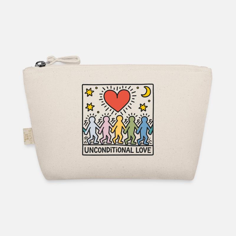 Bedingungslose Liebe - Unconditional Love Organic Pouch
