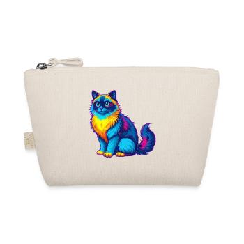 Ragdoll Katze Rasse Cartoon Kawaii Tier Haustier - Bio-Täschchen - Natur - Vorne