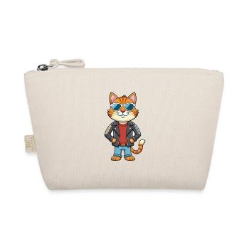 American Wirehair Funny Cartoon Kawaii Jacket Sung - Organic Pouch - nature - Front