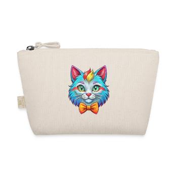 Hantilly Tiffany Cat Breed Cartoon Kawaii Animal P - Organic Pouch - nature - Front