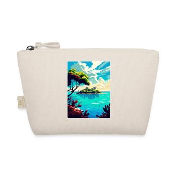 Belize Caribbean Travel Poster Souvenir Paint WPA - Organic Pouch - nature - Front