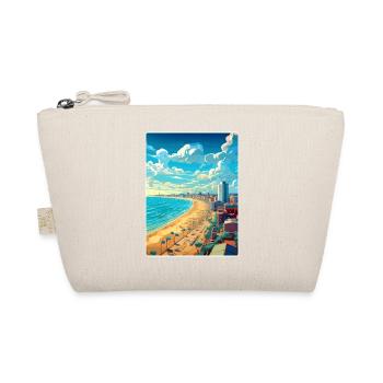 Mar Del Plata Travel Poster Souvenir Painting WPA - Organic Pouch - nature - Front