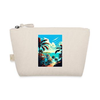 Cuba Caraïbes Voyage Affiche Souvenir Peinture WPA - Trousse biologique - nature - Devant