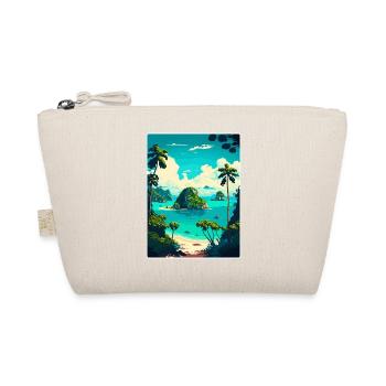 Bali Indonésie Voyage Affiche Souvenir Peinture WPA - Trousse biologique - nature - Devant