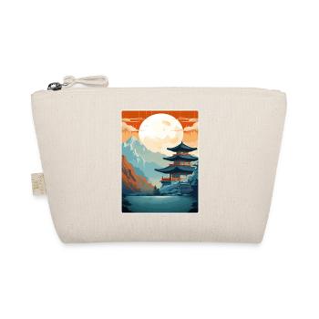 Seoul South Korea Travel Poster Souvenir Paint WPA - Organic Pouch - nature - Front