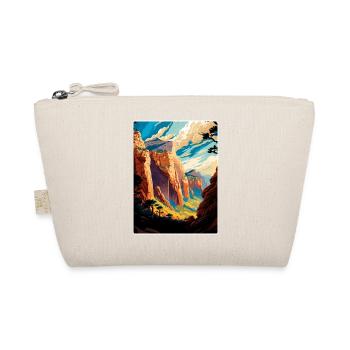 Zion National Park Angels Landing Arizona Travel - Organic Pouch - nature - Front