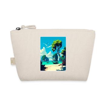 Phi Thailand Thai Travel Poster Souvenir Paint WPA - Organic Pouch - nature - Front