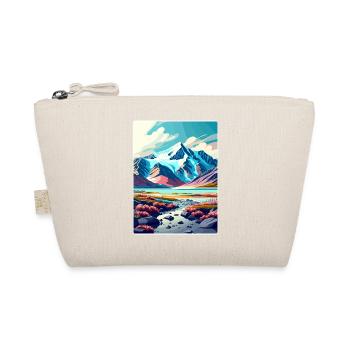 Wrangell St Elias National Park Travel Poster WPA - Organic Pouch - nature - Front
