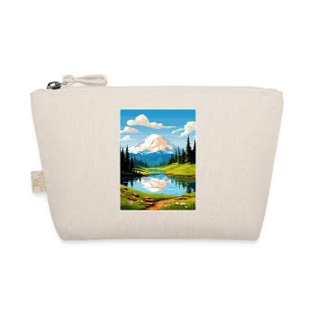 Mount Rainer Neuer Nationalpark Reiseplakat WPA - Bio-Täschchen - Natur - Vorne