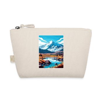 Wrangell St Elias National Park Travel Poster WPA - Organic Pouch - nature - Front