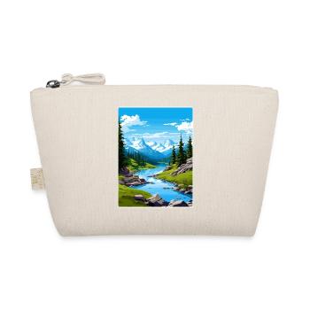 North Cascades National Park Travel Poster Card - Organic Pouch - nature - Front