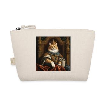 The Cat King - Organic Pouch - nature - Front