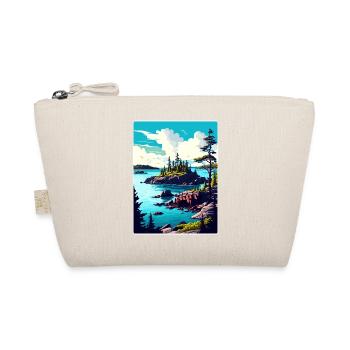Isle Royale Nationalpark Reiseposter Souvenir - Bio-Täschchen - Natur - Vorne