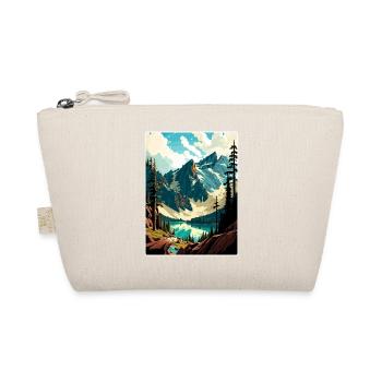 North Cascades National Park Travel Poster Card - Organic Pouch - nature - Front