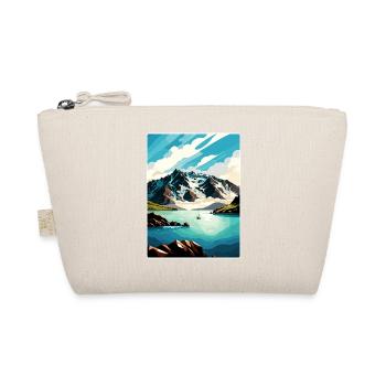 Kenai Fjords Nationalpark Reiseplakat Souvenir - Bio-Täschchen - Natur - Vorne