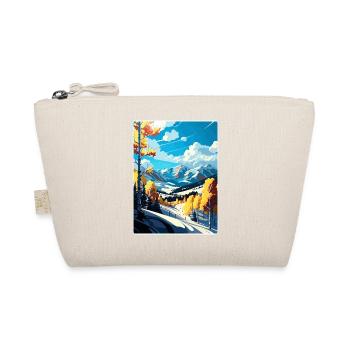Aspen Ski Resort Colorado Affiche de voyage souvenir - Trousse biologique - nature - Devant
