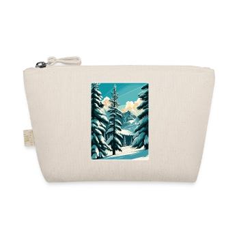 St Mortiz Ski Ski Voyage Poster Souvenir WPA - Trousse biologique - nature - Devant