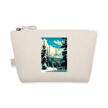 Breckenridge Ski Reise Poster Souvenir Farbe WPA - Bio-Täschchen - Natur - Vorne
