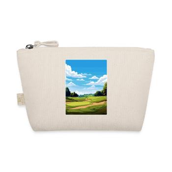 Shinnecock Hills Golfplatz Reise Posterkarte - Bio-Täschchen - Natur - Vorne