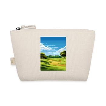 Shinnecock Hills Golfplatz Reise Posterkarte - Bio-Täschchen - Natur - Vorne