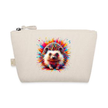 Hedgehog - Organic Pouch - nature - Front